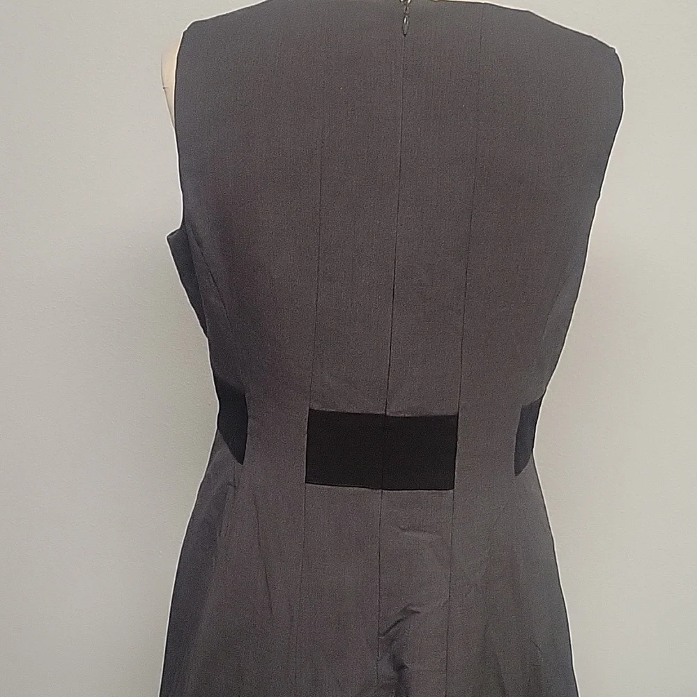 Calvin Klein Gray and Black Dress - Picture 2 of 3